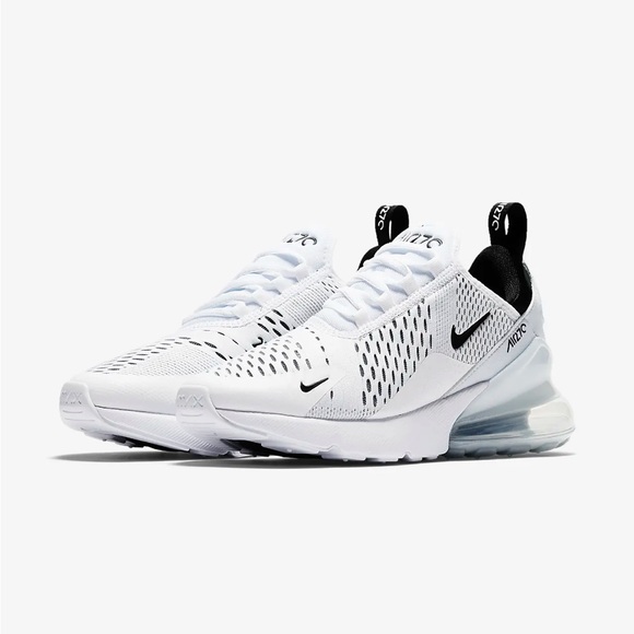 Nike Men’s White & Black Air Max 270 - Picture 7 of 12